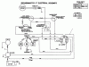 Mähdecks 30544 - Toro 44" Side Discharge Mower, Groundsmaster 120 (SN: 500001 - 599999) (1985) Ersatzteile ELECTRICAL SCHEMATIC