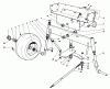 Mähdecks 30544 - Toro 44" Side Discharge Mower, Groundsmaster 120 (SN: 500001 - 599999) (1985) Ersatzteile FRONT AXLE ASSEMBLY