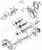 Mähdecks 30544 - Toro 44" Side Discharge Mower, Groundsmaster 120 (SN: 500001 - 599999) (1985) Ersatzteile GEAR REDUCTION & DIFFERENTIAL NO. 540070