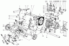 Mähdecks 30544 - Toro 44" Side Discharge Mower, Groundsmaster 120 (SN: 500001 - 599999) (1985) Ersatzteile TRANSMISSION & DIFFERENTIAL ASSEMBLY