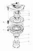 Mähdecks 30768 - Toro 52" Rear Discharge Mower (SN: 8000001 - 8999999) (1988) Ersatzteile CLUTCH ASSEMBLY N0. 54-0220