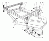 Mähdecks 30768 - Toro 52" Rear Discharge Mower (SN: 8000001 - 8999999) (1988) Ersatzteile CUTTING UNIT MODEL NO. 30768 #3