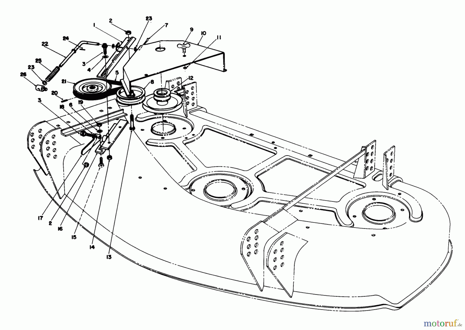  Mähdecks 30768 - Toro 52