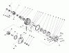 Mähdecks 30768 - Toro 52" Rear Discharge Mower (SN: 8000001 - 8999999) (1988) Ersatzteile HYDROSTATIC TRANSMISSION