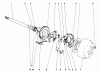 Mähdecks 30545 - Toro 52" Side Discharge Mower (SN: 10000001 - 19999999) (1981) Ersatzteile BRAKE ASSEMBLY