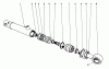Mähdecks 30545 - Toro 52" Side Discharge Mower (SN: 10000001 - 19999999) (1981) Ersatzteile HYDRAULIC CYLLNDER 27-2510