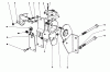 Mähdecks 30545 - Toro 52" Side Discharge Mower (SN: 10000001 - 19999999) (1981) Ersatzteile TRANSMISSION INTERLOCK ASSEMBLY