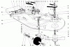 Mähdecks 30545 - Toro 52" Side Discharge Mower (SN: 70000001 - 79999999) (1977) Ersatzteile CUTTING UNIT ASSEMBLY