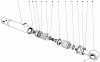 Mähdecks 30545 - Toro 52" Side Discharge Mower (SN: 70000001 - 79999999) (1977) Ersatzteile HYDRAULIC CYLINDER 27-2510