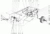 Mähdecks 30545 - Toro 52" Side Discharge Mower (SN: 70000001 - 79999999) (1977) Ersatzteile REAR AXLE ASSEMBLY