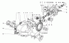 Mähdecks 30545 - Toro 52" Side Discharge Mower (SN: 80000001 - 89999999) (1978) Ersatzteile DIFFERENTIAL ASSEMBLY