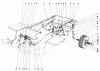 Mähdecks 30545 - Toro 52" Side Discharge Mower (SN: 90000001 - 99999999) (1979) Ersatzteile REAR AXLE ASSEMBLY