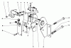 Mähdecks 30545 - Toro 52" Side Discharge Mower (SN: 90000001 - 99999999) (1979) Ersatzteile TRANSMISSION INTERLOCK ASSEMBLY