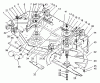 Mähdecks 30548 - Toro 48" Recycler Mower, ProLine 118 (SN: 2000001 - 2999999) (1992) Ersatzteile CUTTING DECK & SPINDLE ASSEMBLY