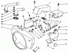 Mähdecks 30575 - Toro 72" Side Discharge Mower (SN: 100001 - 199999) (1991) Ersatzteile ENGINE AIR HOUSING-ENGINE, ONAN MODEL NO. P220G, TYPE NO. 1/10808C