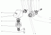 Mähdecks 30575 - Toro 72" Side Discharge Mower (SN: 100001 - 199999) (1991) Ersatzteile GEAR BOX ASSEMBLY NO. 8-0909 CUTTING UNIT MODEL NO. 30564, 30555, 30568 & 30575