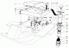 Mähdecks 30575 - Toro 72" Side Discharge Mower (SN: 100001 - 199999) (1991) Ersatzteile SEAT MOUNT AND AIR CLEANER ASSEMBLY