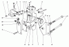 Mähdecks 30575 - Toro 72" Side Discharge Mower (SN: 100001 - 199999) (1991) Ersatzteile TRANSMISSLON INTERLOCK ASSEMBLY
