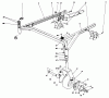 Mähdecks 30555 - Toro 52" Side Discharge Mower, Groundsmaster 200 Series (SN: 3900001 - 3999999) (1993) Ersatzteile CARRIER FRAME ASSEMBLY