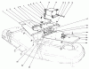 Mähdecks 30555 - Toro 52" Side Discharge Mower, Groundsmaster 200 Series (SN: 3900001 - 3999999) (1993) Ersatzteile COVERS AND GEAR BOX ASSEMBLY