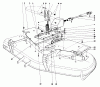 Mähdecks 30555 - Toro 52" Side Discharge Mower, Groundsmaster 200 Series (SN: 5000001 - 5999999) (1985) Ersatzteile CUTTING UNIT MODEL NO. 30555 #3