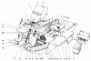 Mähdecks 30562 - Toro 62" Side Discharge Mower, GM 200 Series (SN: 6000001 - 6999999) (1986) Ersatzteile INSTRUMENT PANEL AND STEERING POST ASSEMBLY