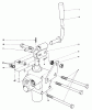 Mähdecks 30562 - Toro 62" Side Discharge Mower, GM 200 Series (SN: 6000001 - 6999999) (1986) Ersatzteile VALVE AND LEVER ASSEMBLY