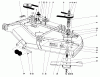 Mähdecks 30555 - Toro 52" Side Discharge Mower, Groundsmaster 200 Series (SN: 7000001 - 7999999) (1987) Ersatzteile CUTTING UNIT MODEL NO. 30568 #1