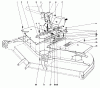 Mähdecks 30555 - Toro 52" Side Discharge Mower, Groundsmaster 200 Series (SN: 7000001 - 7999999) (1987) Ersatzteile CUTTING UNIT MODEL NO. 30568 #3