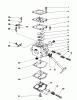 Laubbläser / Laubsauger 30930 - Toro 21cc Hand Held Blower (SN: 0000001 - 0999999) (1980) Ersatzteile CARBURETOR ASSEMBLY