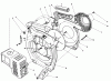 Laubbläser / Laubsauger 30935 - Toro 20cc Hand Held Blower (SN: 2000001 - 2999999) (1992) Ersatzteile BLOWER HOUSING ASSEMBLY