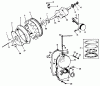 Mähdecks 30575 - Toro 72" Side Discharge Mower (SN: 800001 - 899999) (1988) Ersatzteile ENGINE, ONAN MODEL NO. B48G-GA020 TYPE NO. 4348G CRANKSHAFT AND FLYWHEEL