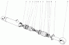 Mähdecks 30575 - Toro 72" Side Discharge Mower (SN: 800001 - 899999) (1988) Ersatzteile HYDRAULIC CYLINDER NO. 43-5260