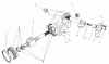 Mähdecks 30575 - Toro 72" Side Discharge Mower (SN: 800001 - 899999) (1988) Ersatzteile STEERING GEAR ASSEMBLY NO. 41-8820