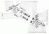 Mähdecks 30575 - Toro 72" Side Discharge Mower (SN: 800001 - 899999) (1988) Ersatzteile TRANSMISSION ASSEMBLY 49-7910