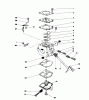 Laubbläser / Laubsauger 30940 - Toro 40cc Back Pack Blower (SN: 2000001 - 2999999) (1982) Ersatzteile CARBURETOR ASSEMBLY