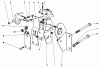 Mähdecks 30562 - Toro 62" Side Discharge Mower, GM 200 Series (SN: 20001 - 29999) (1982) Ersatzteile TRANSMISSION INTERLOCK ASSEMBLY