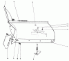 Mähdecks 30562 - Toro 62" Side Discharge Mower, GM 200 Series (SN: 20001 - 29999) (1982) Ersatzteile V-PLOW MODEL NO. 30750 (OPTIONAL)