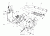 Laubbläser / Laubsauger 30940 - Toro 40cc Back Pack Blower (SN: 4000001 - 4999999) (1984) Ersatzteile BACK PACK AND BLOWER HOUSING ASSEMBLY