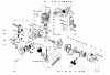 Laubbläser / Laubsauger 30940 - Toro 40cc Back Pack Blower (SN: 5000001 - 5999999) (1985) Ersatzteile ENGINE ASSEMBLY