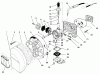 Laubbläser / Laubsauger 30941 - Toro 41cc Back Pack Blower (SN: 79000001 - 79999999) (1997) Ersatzteile CARBURETOR & AIR CLEANER ASSEMBLY