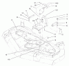 Mähdecks 30569 - Toro 62" Guardian Recycler Mower, Groundsmaster 200 Series (SN: 230000001 - 230999999) (2003) Ersatzteile GEARBOX INSTALLATION ASSEMBLY