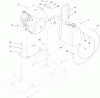 Laubbläser / Laubsauger 32614 - Toro BC-25 Brush Chipper (SN: 312000001 - 312999999) (2012) Ersatzteile ENGINE AND FUEL TANK ASSEMBLY