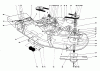 Mähdecks 30652 - Toro 52" Side Discharge Mower (SN: 390001 - 399999) (1993) Ersatzteile DECK AND SPINDLE ASSEMBLY