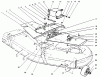 Mähdecks 30652 - Toro 52" Side Discharge Mower (SN: 490001 - 499999) (1994) Ersatzteile COVERS, GEAR BOX AND GAUGE WHEEL ASSEMBLY