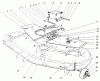 Mähdecks 30652 - Toro 52" Side Discharge Mower (SN: 890001 - 899999) (1998) Ersatzteile COVERS, GEAR BOX AND GAUGE WHEEL ASSEMBLY