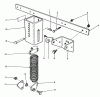 Mähdecks 30662 - Toro 62" Side Discharge Mower (SN: 390001 - 399999) (1993) Ersatzteile COUNTER BALANCE ASSEMBLY