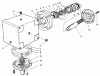 Mähdecks 30662 - Toro 62" Side Discharge Mower (SN: 490001 - 499999) (1994) Ersatzteile GEAR BOX ASSEMBLY