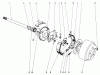 Mähdecks 30721 - Toro 72" Side Discharge Mower (SN: 100001 - 199999) (1981) Ersatzteile BRAKE ASSEMBLY