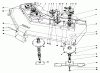 Mähdecks 30721 - Toro 72" Side Discharge Mower (SN: 100001 - 199999) (1981) Ersatzteile CUTTING UNIT MODEL NO. 30710 #1